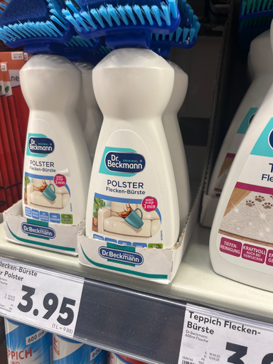 Dr. Beckmann Polster Flecken-Bürste