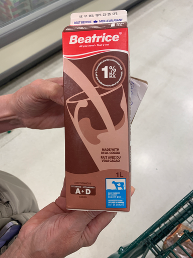Beatrice Chocolate Milk