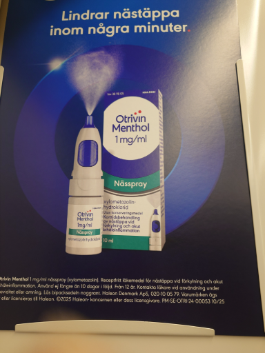 Otrivin Menthol 1 mg/ml Nässpray