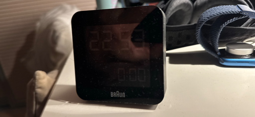 Braun BC08 Digital Travel Alarm Clock