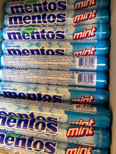 Mentos Mint Chewy Dragees