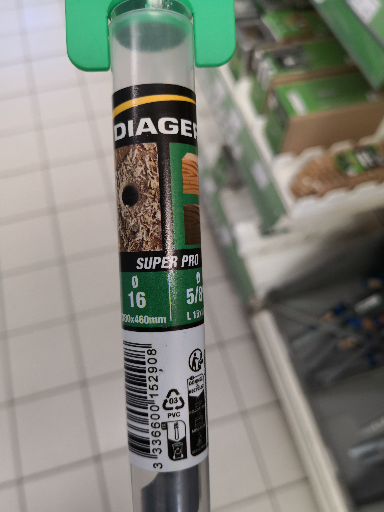 DIAGER Super Pro Spiral Wood Drill Bit