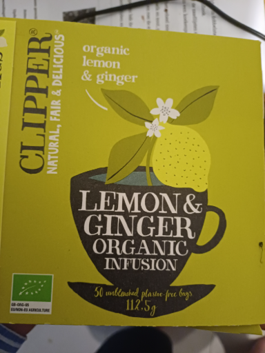 Clipper Lemon & Ginger Organic Infusion