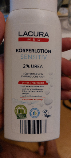LACURA MED KÖRPERLOTION SENSITIV 2% UREA