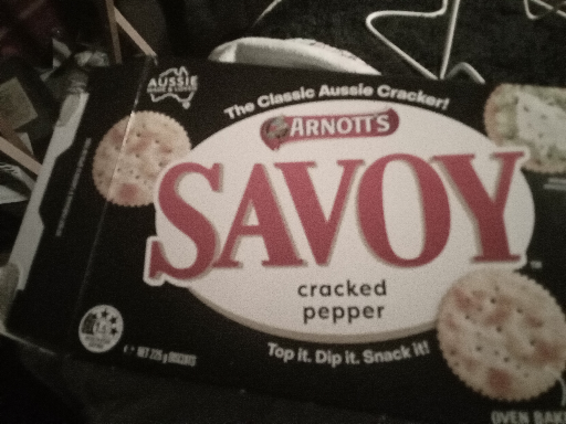 Arnott's Savoy Cracked Pepper