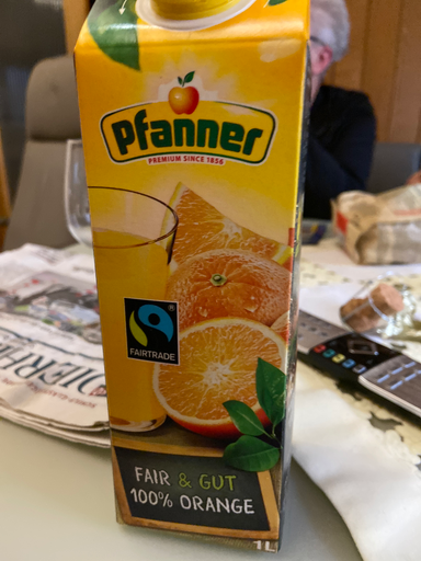 Pfanner 100% Orange Juice