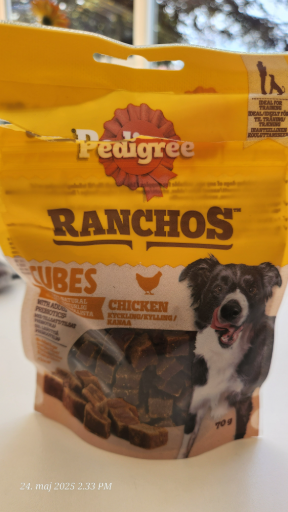 Pedigree Ranchos Cubes Chicken