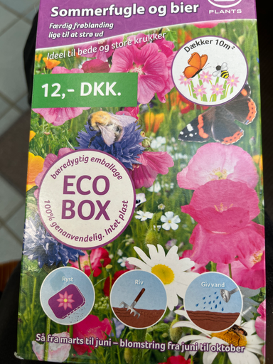 Sommerfugle og bier ECO BOX