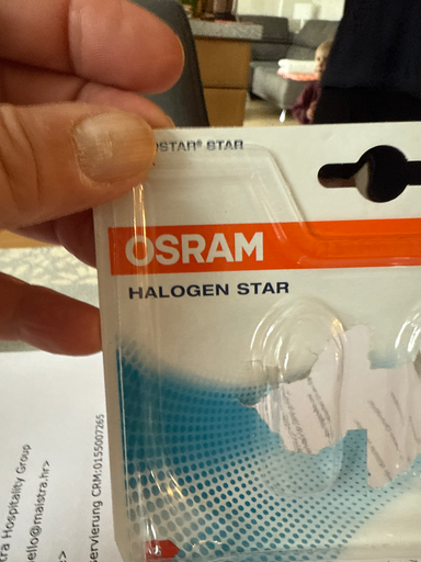 OSRAM HALOGEN STAR