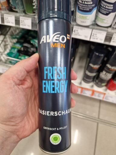 AVEo Men Fresh Energy Rasiercreme