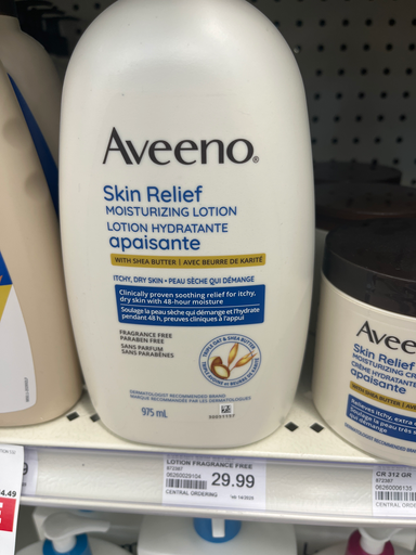 Aveeno Skin Relief Moisturizing Lotion