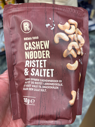 Rema 1000 Cashew Nuts Roasted and Salted