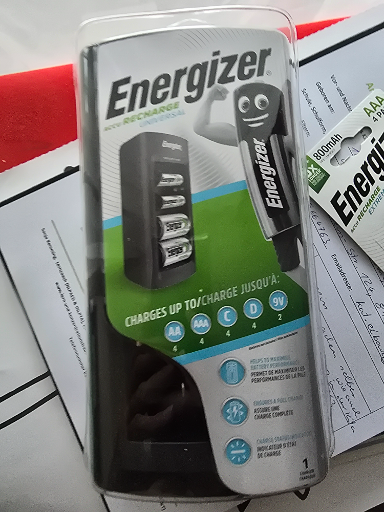 Energizer Rechargeable Battery Charger