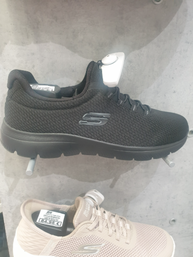 Skechers black shoes