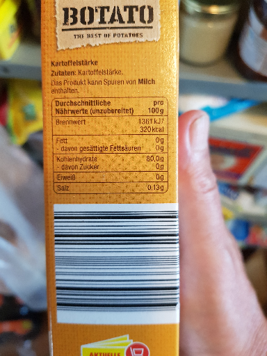 Botato Kartoffelstärke