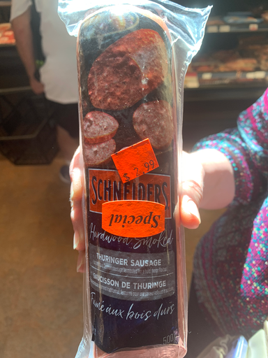 Schneiders Special Hardwood Smoked Thuringer Sausage