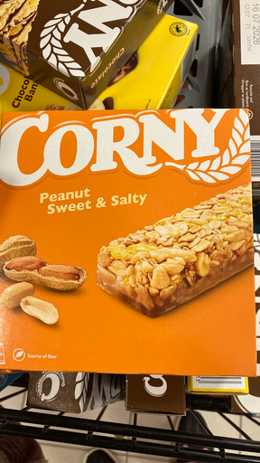 CORNY Peanut Sweet & Salty bar