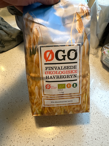 ØGO Finvalsede Økologiske Havregryn