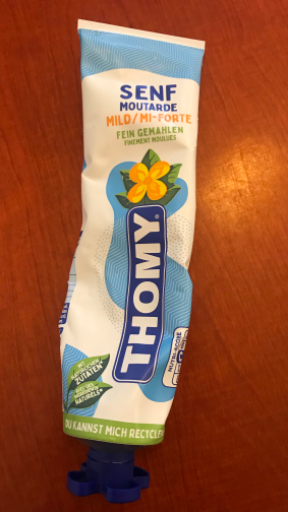 Thomy Senf Moutarde Mild/Mi-Forte