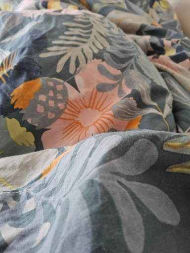 Floral Print Duvet Cover