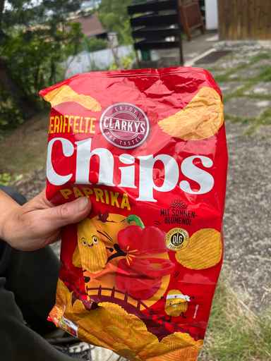 Clarkys Chips Paprika