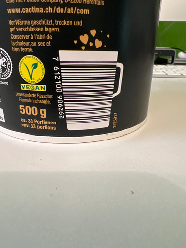 Caotina Original Chocolate Powder