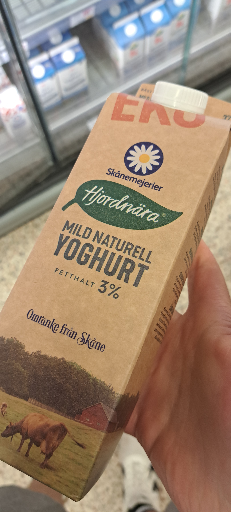 Skåne Mejerier Hjordnära Mild Naturlig Yoghurt 3%