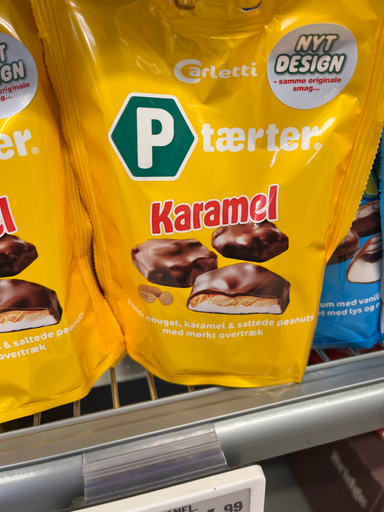 Carletti P-tærter Karamel