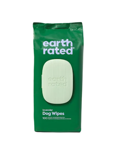 Earth Rated Dog Wipes Lavender