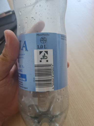 Perrier Sparkling Natural Mineral Water 16.9 fl oz Plastic Bottle