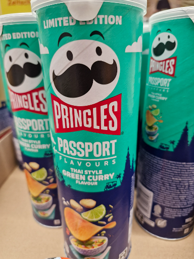 Pringles Passport Flavours Thai Style Green Curry