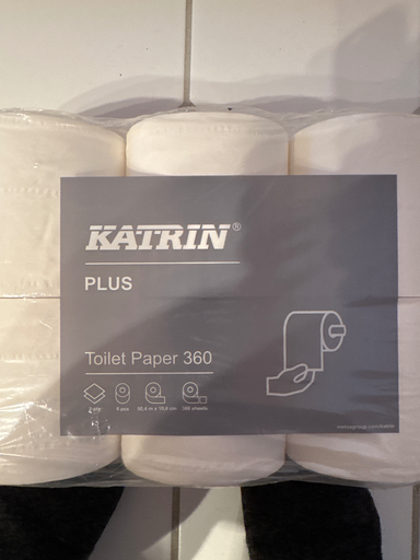 Katrin Plus Toilet Paper Roll 2-Ply 800 Sheets
