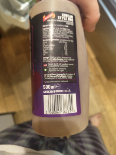 Crucials Korean Style BBQ Sauce