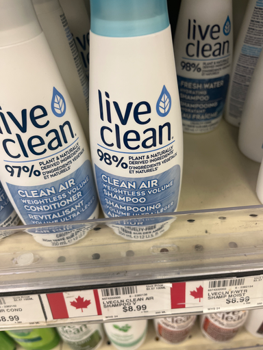 Live Clean Clean Air Shampoo