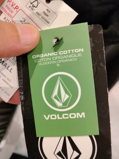 Volcom Organic Cotton Apparel