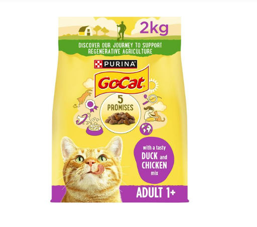 GoCat Adult Cat Food - Duck and Chicken