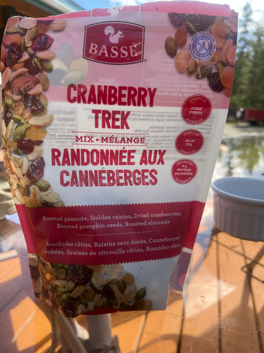BASSE Cranberry Trek Mix