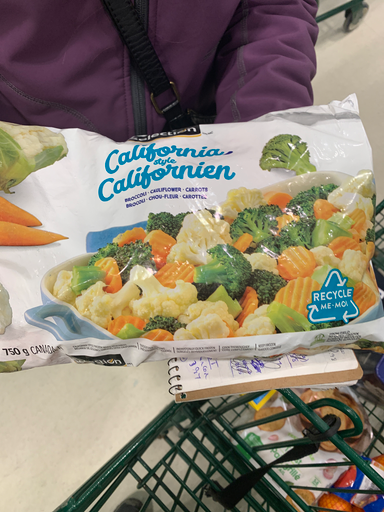 Birds Eye California Style Power Blend Frozen Sides