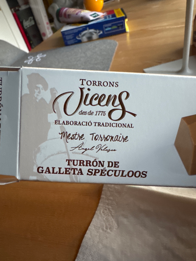 Torrons Vicens Turrón de Galleta Speculoos