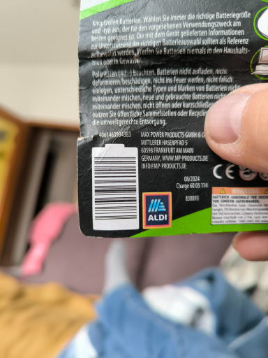 MAX POWER Batteries