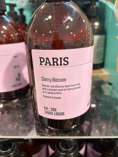 Paris Cherry Blossom Liquid Hand Soap