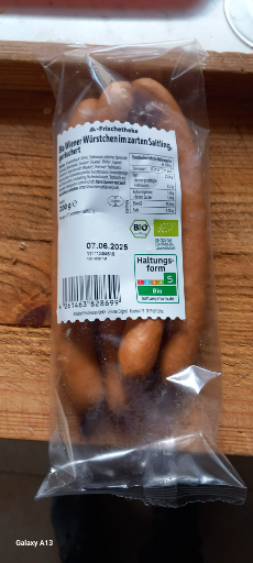 EDEKA Bio Wiener Würstchen
