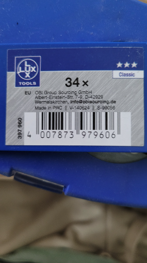 Lux Tools 34x