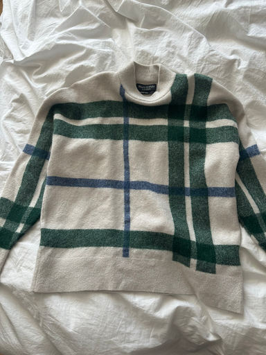Polo Ralph Lauren Vintage Sweater mit grün-blauem Karomuster