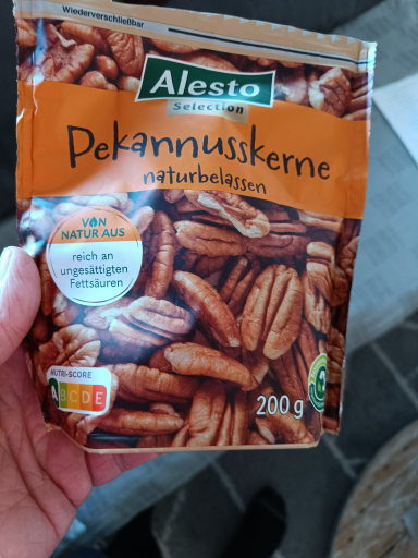 Alesto Pekannusskerne naturbelassen