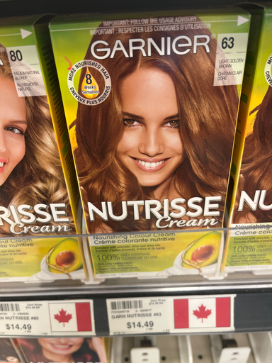 Garnier Nutrisse Cream Hair Color