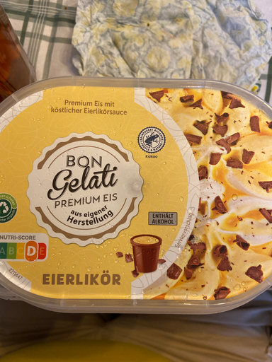 Bon Gelati Premium Eis Eierlikör