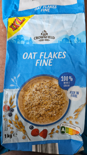 Crownfield Oat Flakes Fine