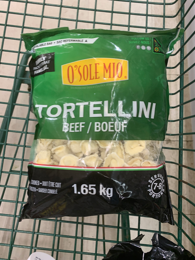 O'Sole Mio Tortellini Beef