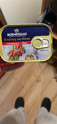 Bornholms Brisling sardiner i tomatsauce